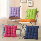 4 Almofadas Futon Para Cadeira – Kit Conforto Estofado Macio