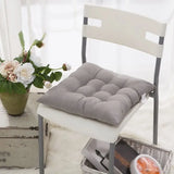 4 Almofadas Futon Para Cadeira – Kit Conforto Estofado Macio