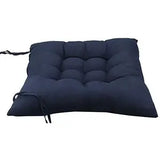 4 Almofadas Futon Para Cadeira – Kit Conforto Estofado Macio