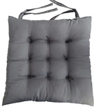 4 Almofadas Futon Para Cadeira – Kit Conforto Estofado Macio