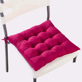 4 Almofadas Futon Para Cadeira – Kit Conforto Estofado Macio