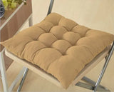 4 Almofadas Futon Para Cadeira – Kit Conforto Estofado Macio