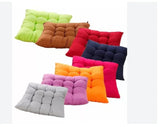 4 Almofadas Futon Para Cadeira – Kit Conforto Estofado Macio