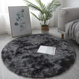 Tapete Redondo de Pelúcia – Conforto e Estilo para Sua Casa!