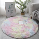 Tapete Redondo de Pelúcia – Conforto e Estilo para Sua Casa!