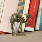 Estatueta de Esquilo em Latão Retrô – Miniatura Decorativa Vintage
