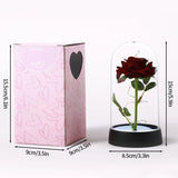 Rosa Eterna na Cúpula de Cristal – Um Presente Mágico e Inesquecível!