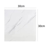 Kit com 2 Placas Adesivas Decorativas – Efeito Mármore 30x30cm