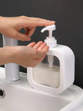 Dispensador de Sabão Líquido com Bomba – Transparente, Grande Capacidade, Reutilizável para Cozinha, Banheiro e Viagens