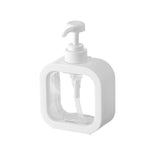 Dispensador de Sabão Líquido com Bomba – Transparente, Grande Capacidade, Reutilizável para Cozinha, Banheiro e Viagens