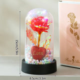 Rosa Eterna na Cúpula de Cristal – Um Presente Mágico e Inesquecível!