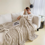 Cobertor de Veludo de Coelho Luxuoso – Toque Suave, Conforto Máximo!
