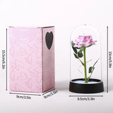 Rosa Eterna na Cúpula de Cristal – Um Presente Mágico e Inesquecível!