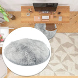 Tapete Redondo de Pelúcia – Conforto e Estilo para Sua Casa!