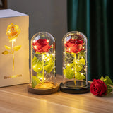 Rosa Eterna na Cúpula de Cristal – Um Presente Mágico e Inesquecível!