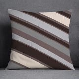 Capa de Almofada Decorativa 45x45cm – Estilo Nórdico Floral Geométrico
