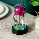 Rosa Eterna na Cúpula de Cristal – Um Presente Mágico e Inesquecível!